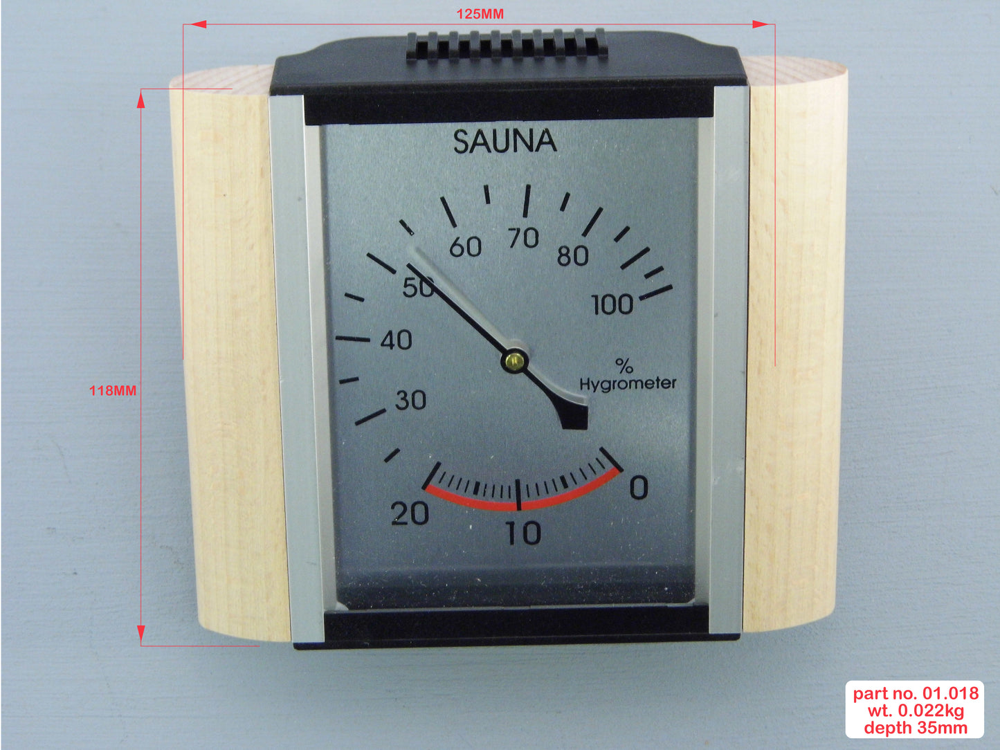 Sauna Hygrometer