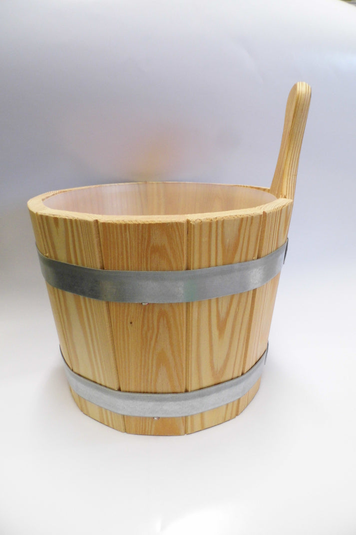 Sauna Wooden Pail and Liner DaleSauna ltd