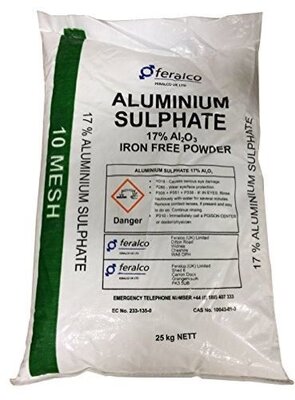 Aluminium Sulphate Ground Bag 25kg