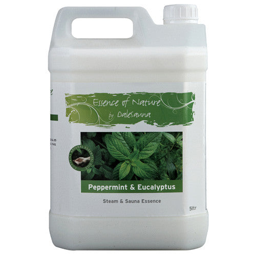 Sauna and Steam Essence - Peppermint and Eucalyptus 2 x 5ltr